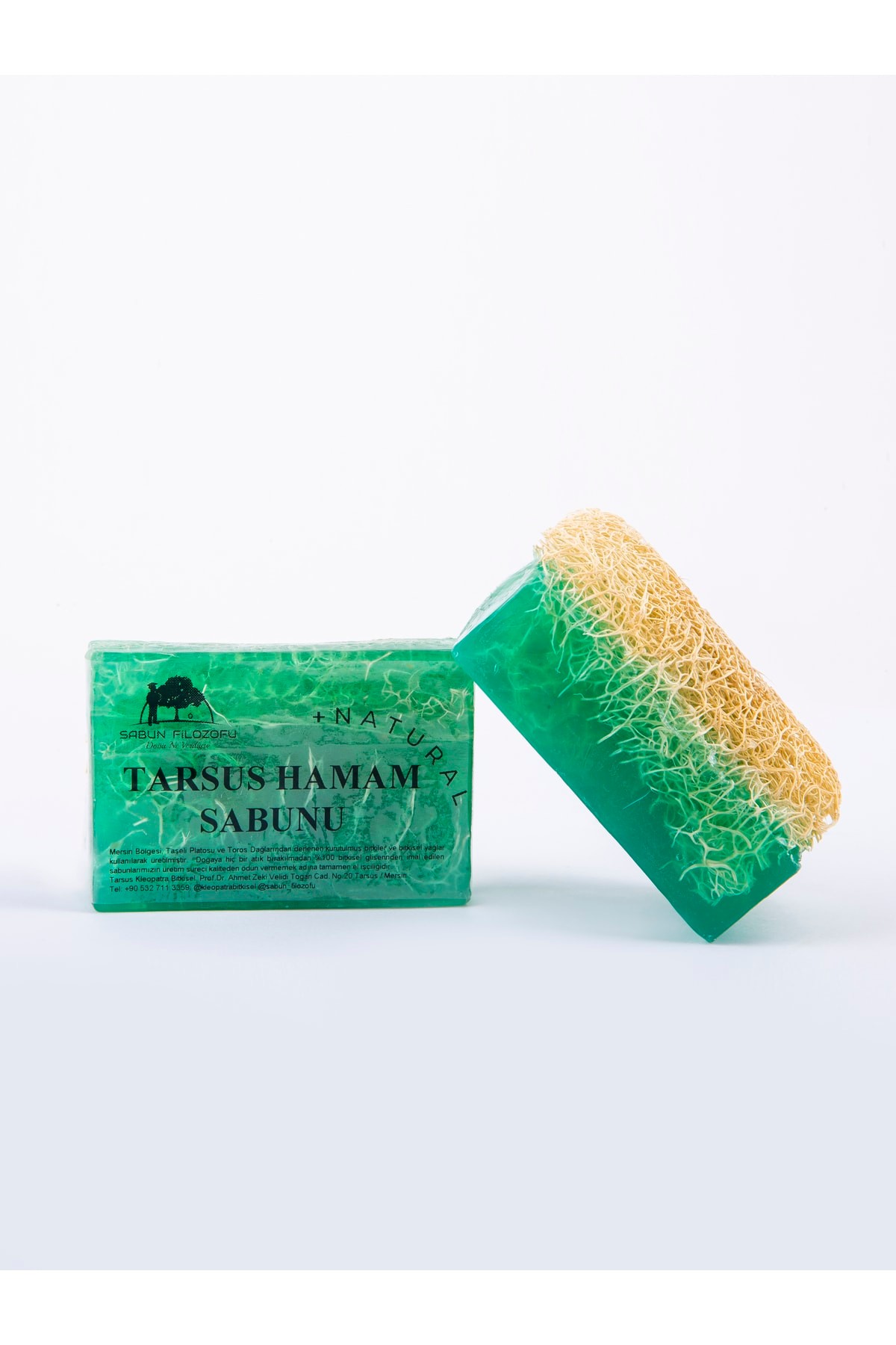 Tarsus Hamam Soap (130gr. Extra Large Size with zucchini fibers)