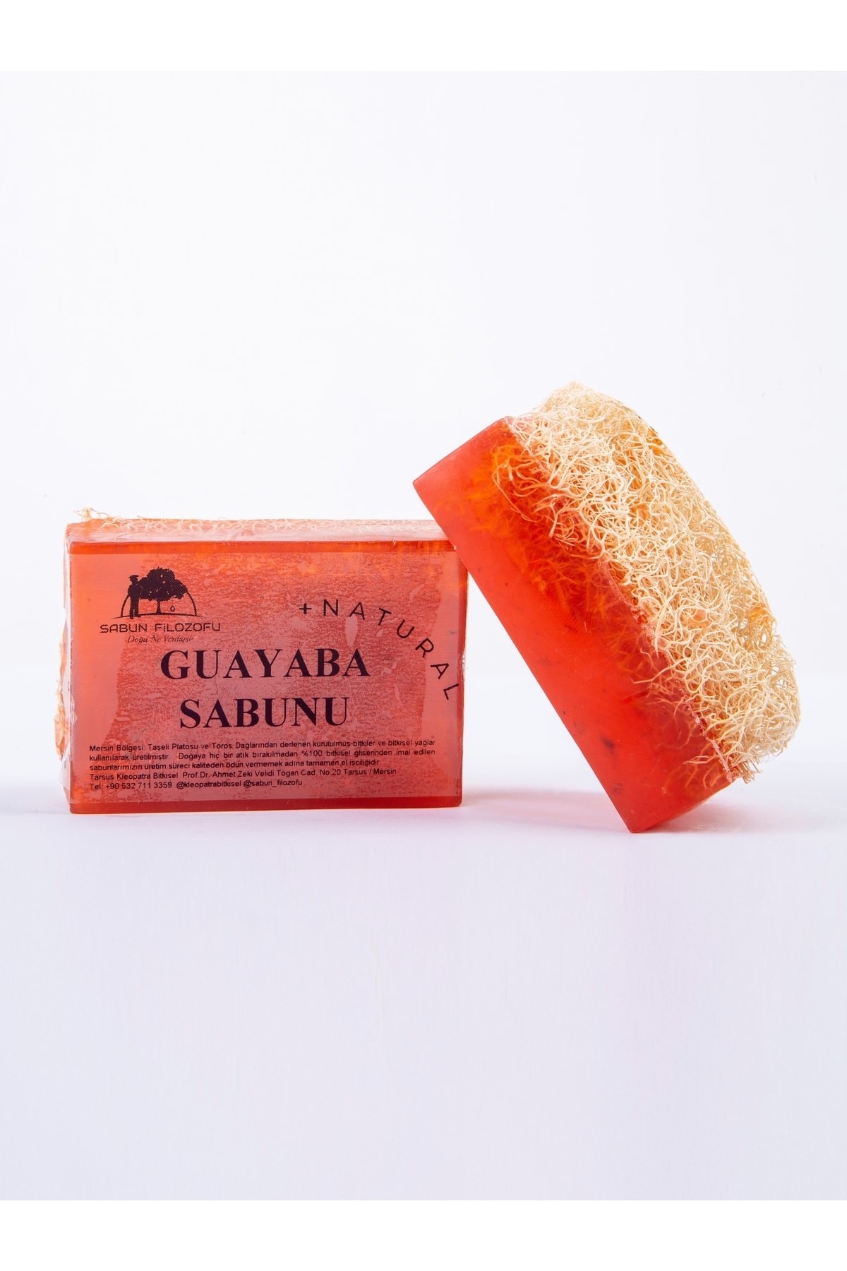 Guayaba Soap (130gr Extra Large Size with zucchini fibers)