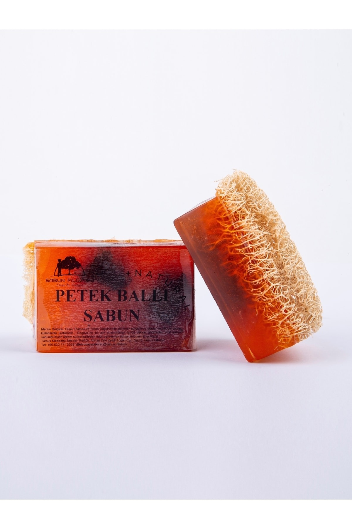 Soap with Comb Honey (130gr. Extra Large Size with zucchini fibers)