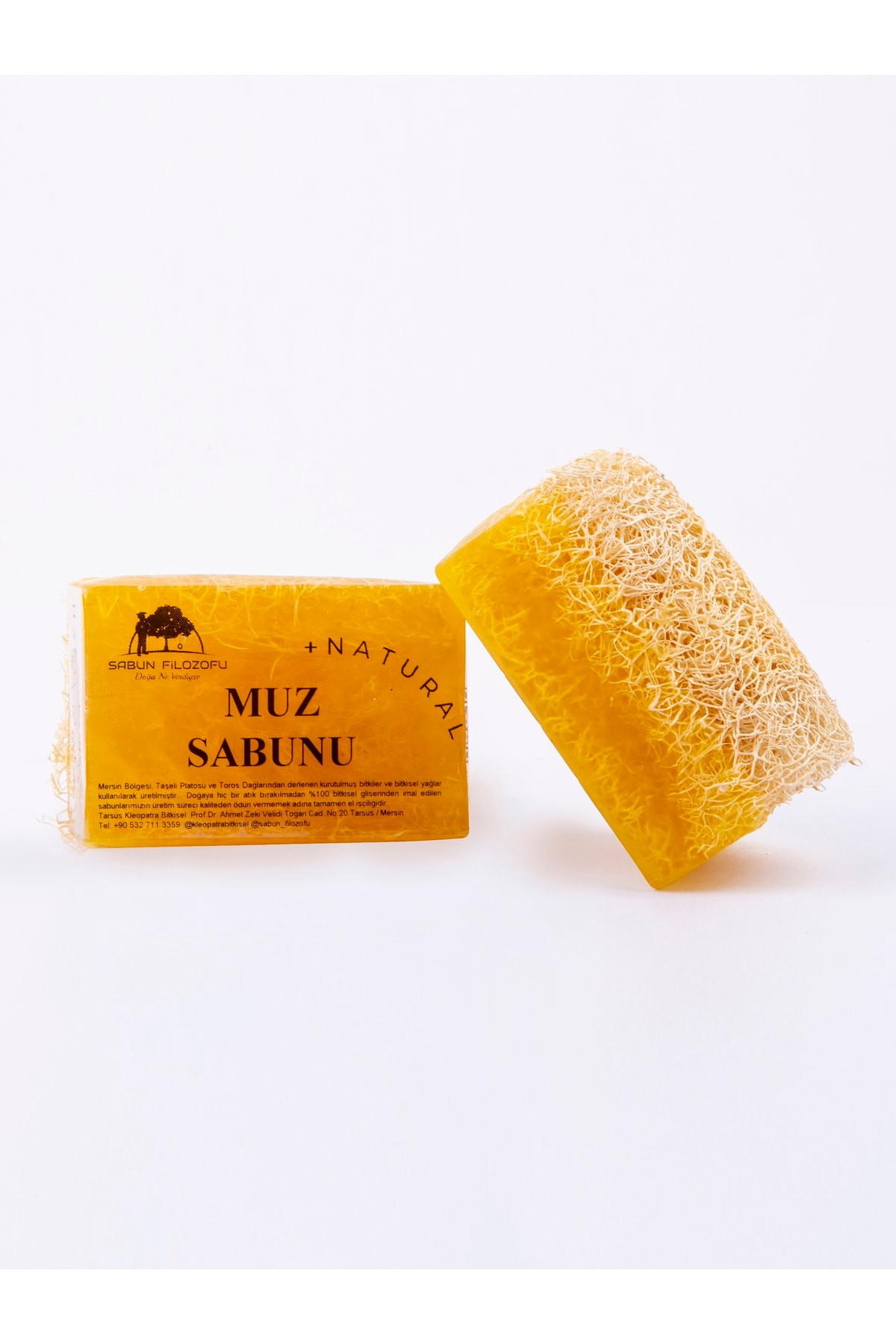 Banana Soap (130gr. Extra Large Size with zucchini fibers)