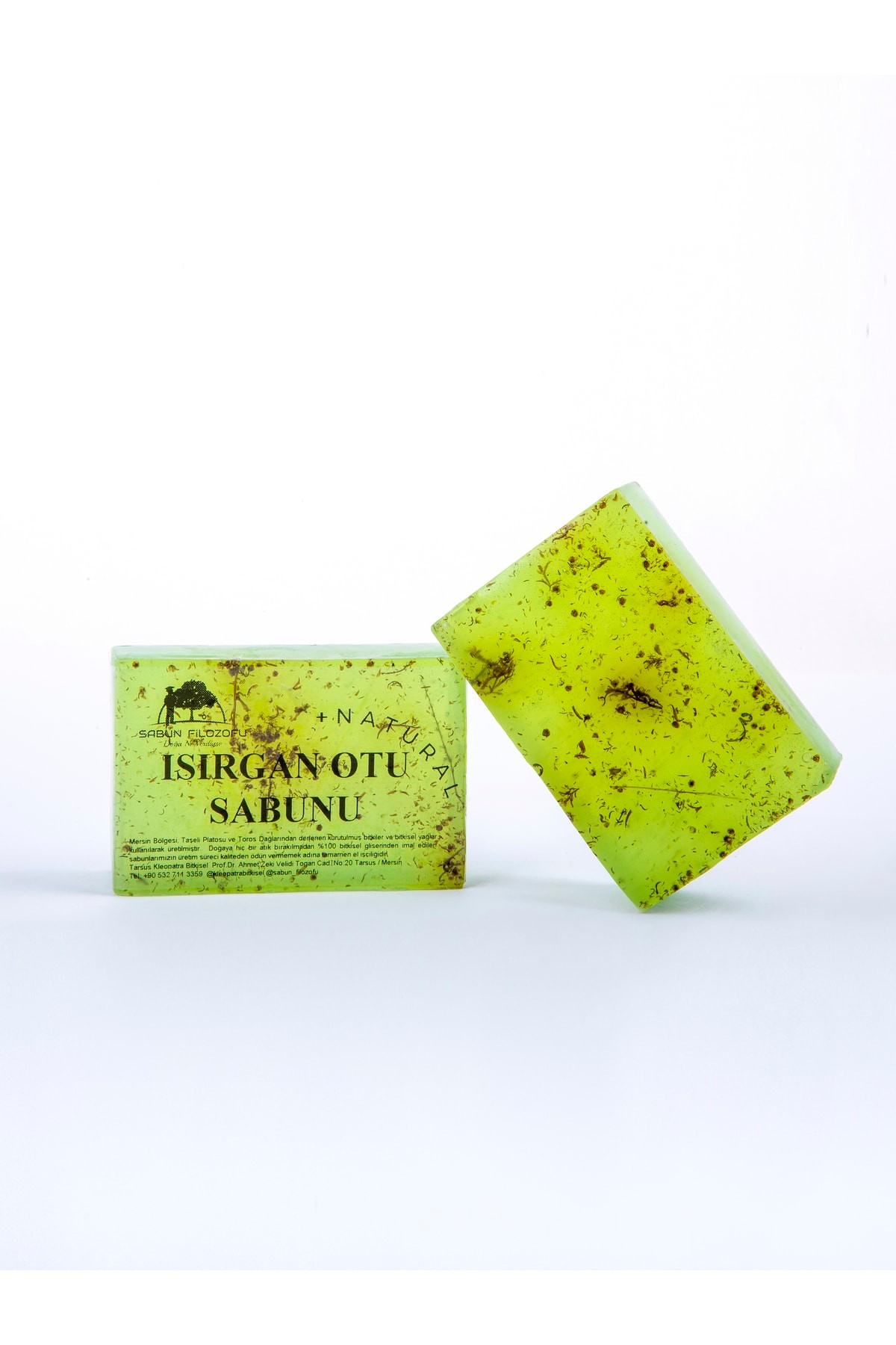 Herbal Soap: with Stinging Nettle (100% Hand made 130 gr.)