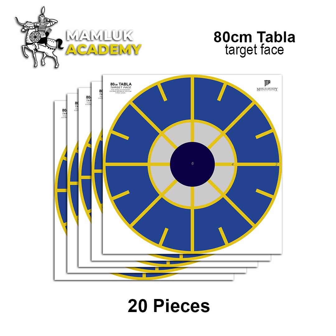Mamluk Academy / Tabla Target Faces / 20 Pieces