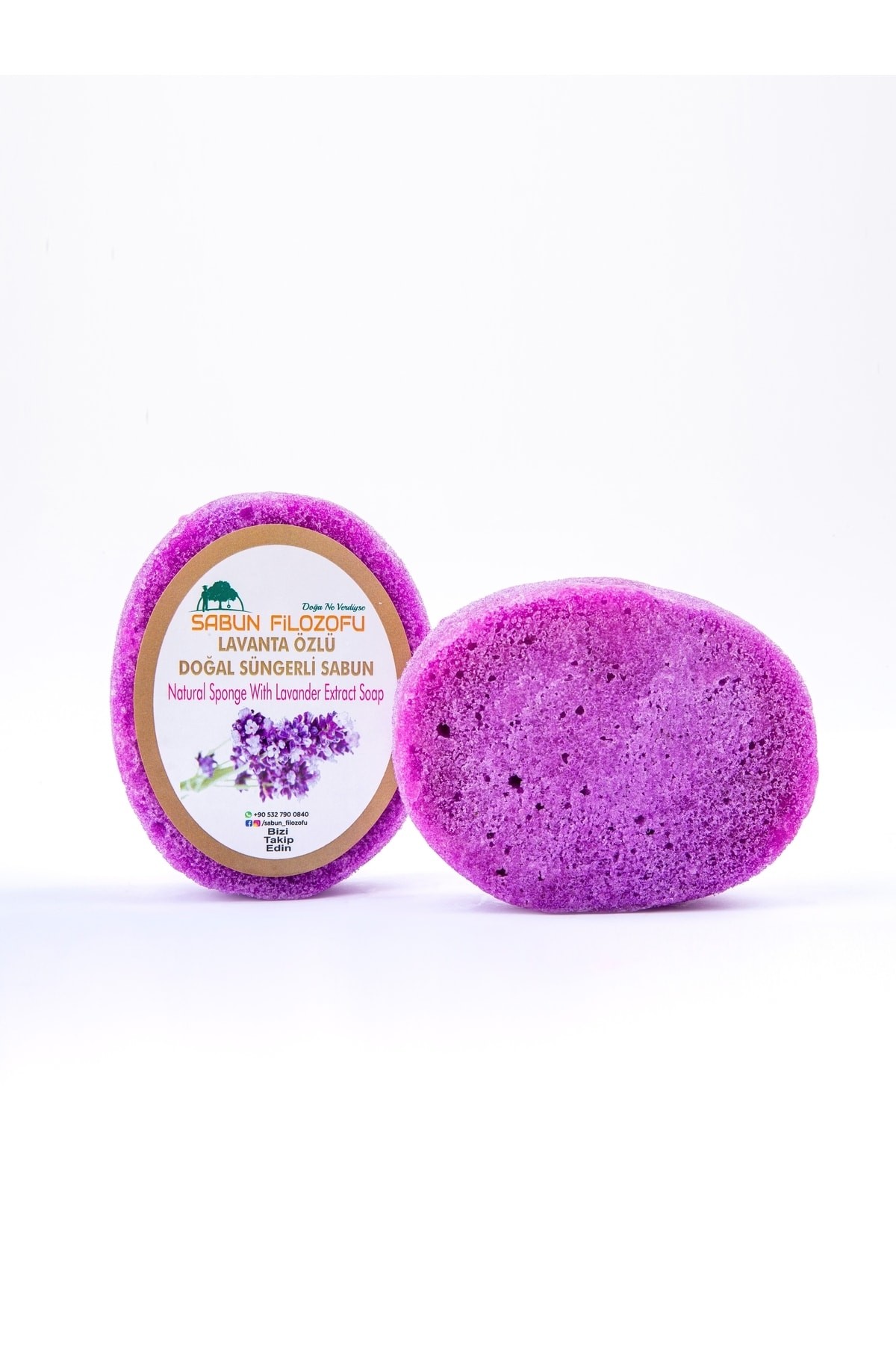 Lavender Essence with Sponge (140gr)