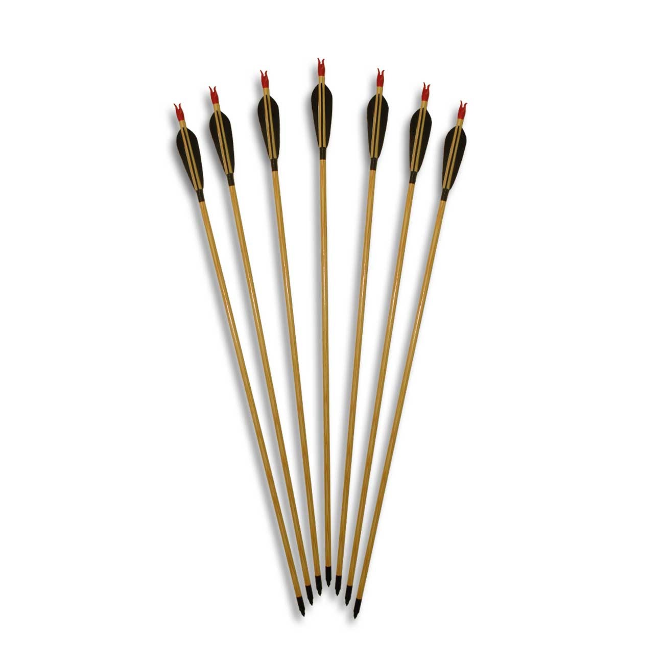 Wooden Arrow with Koç Nock / 12 Pieces