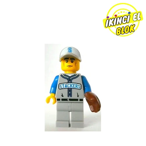 LEGO® Minifigür Baseball Fielder İkinci El