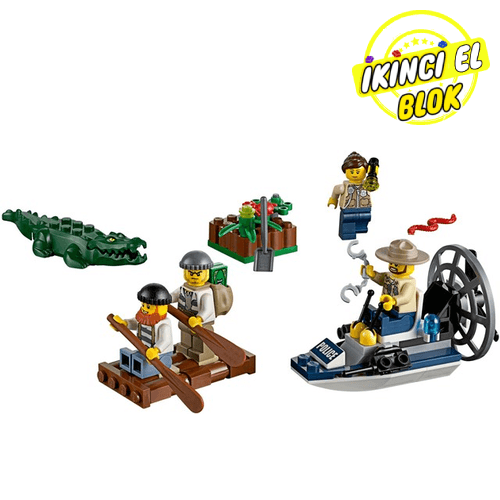60066 LEGO® Swamp Police Starter Set İkinci el