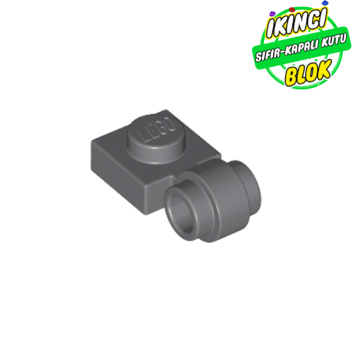 LEGO® 1 x 1 Işık Bağlantısı Modifiye Plaka Koyu Mavimsi Gri Sıfır