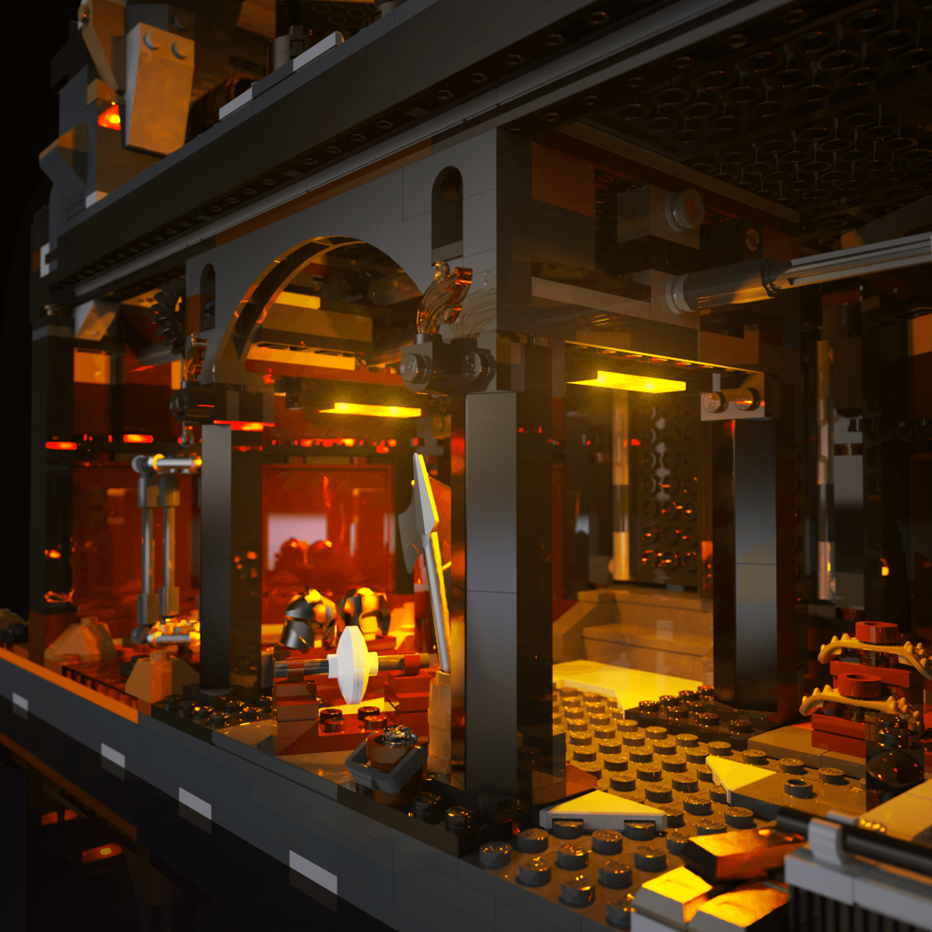 LEGO® 10333 The Lord of the Rings: Barad-dur Işık Kiti