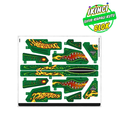 LEGO® Sticker Sheet for Set 42149-1 Renk Yok / Herhangi Bir Renk Sıfır