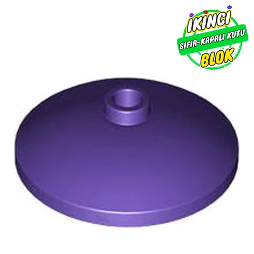 LEGO® Dish 3 x 3 Inverted [Radar] Koyu Mor Sıfır