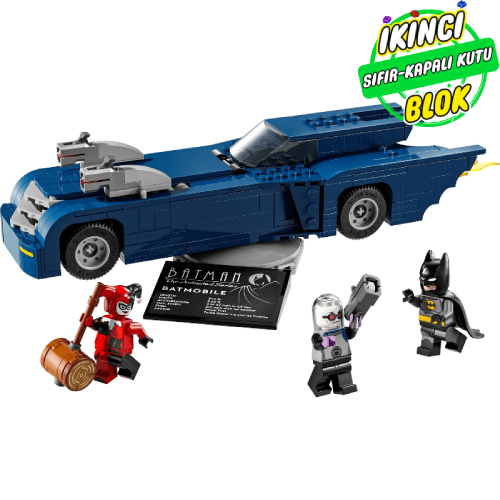76274 LEGO® Batman with the Batmobile vs. Harley Quinn and Mr. Freeze Sıfır Kapalı Kutu