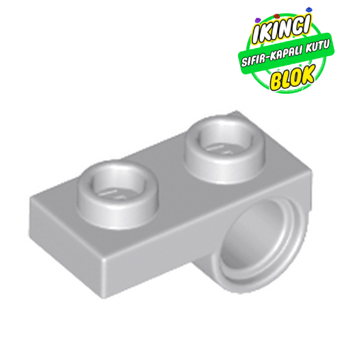 LEGO® 1 x 2 Pim girişli 2 Stud Bağlantılı Modifiye Plaka Açık Mavimsi Gri Sıfır