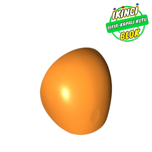 LEGO® Large Figure Shoulder Cover, Armor, Round, Smooth [Plain] Turuncu Sıfır