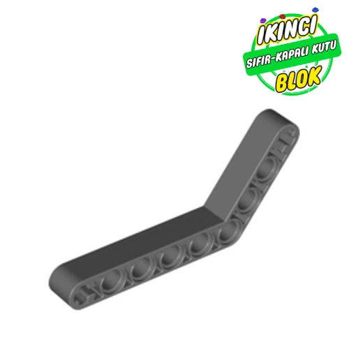 LEGO® 1 x 9 Eğimli Technic Liftarm Koyu Mavimsi Gri Sıfır