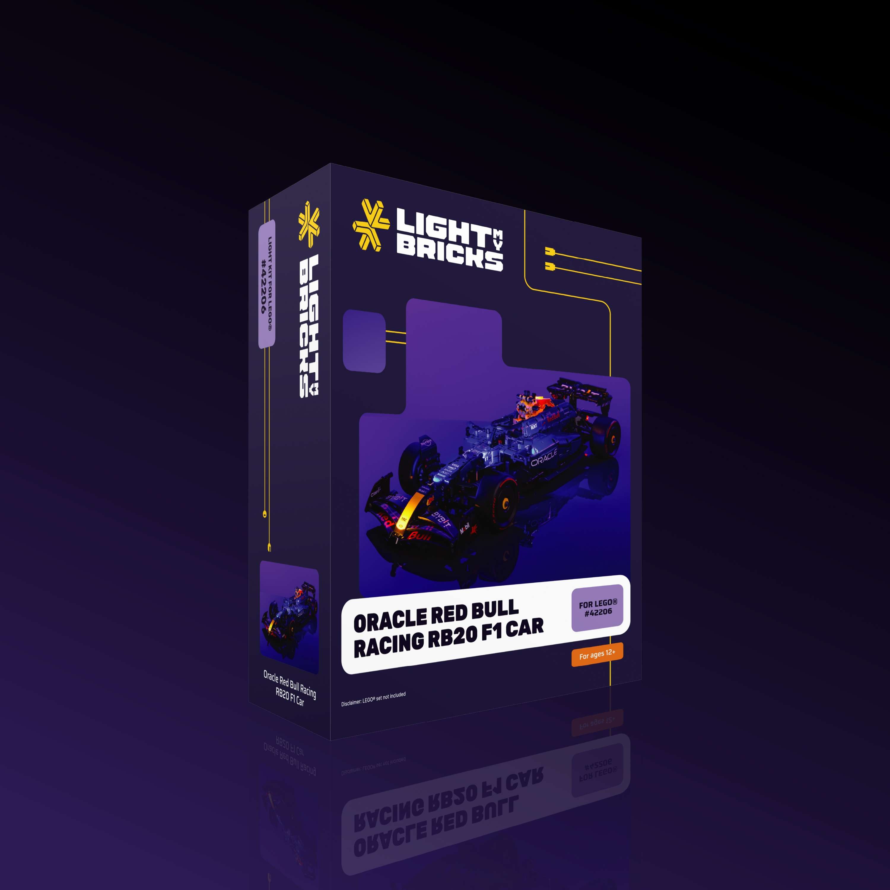 LEGO® 42206 Oracle Red Bull Racing RB20 F1 Car Işık Kiti