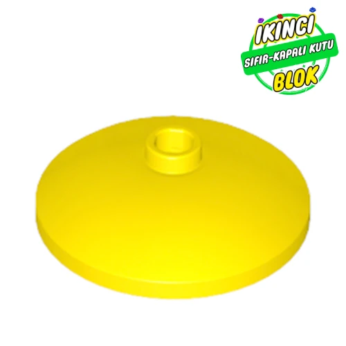 LEGO® Dish 3 x 3 Inverted [Radar] Sarı Sıfır