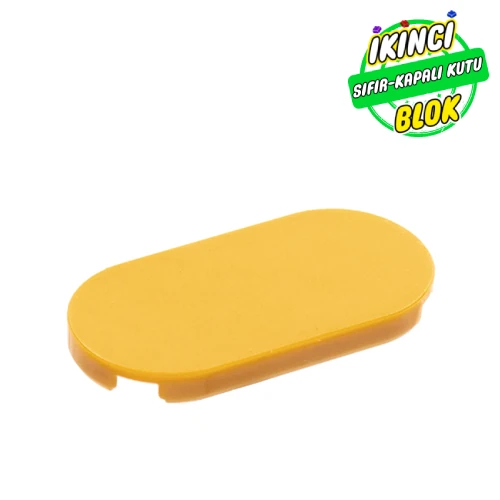 LEGO® Tile Round 2 x 4 İnci Altın Sıfır