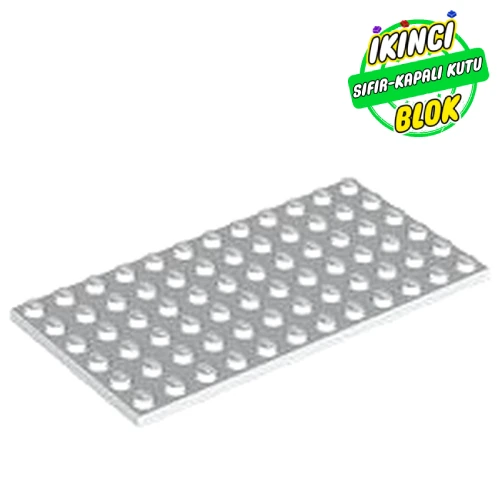 LEGO® Plate 6 x 12 Beyaz Sıfır
