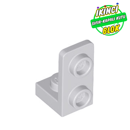 LEGO® 1 x 1 ve 1 x 2 Ters Braket Açık Mavimsi Gri Sıfır