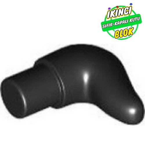 LEGO® Animal Body Part, Horn (Cattle) Siyah Sıfır
