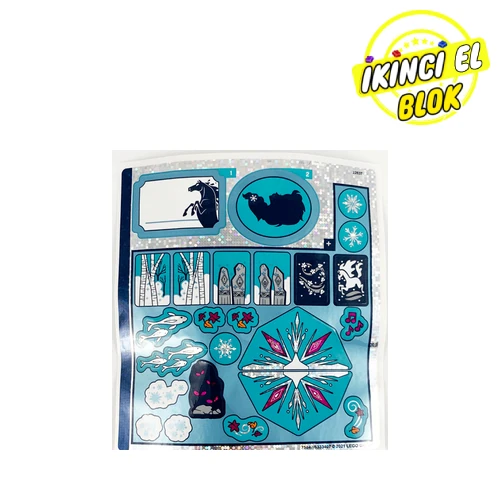 LEGO® Sticker Sheet for Set 43189-1 Renk Yok / Herhangi Bir Renk İkinci El