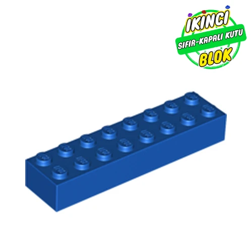 LEGO® 2 x 8 Tuğla Mavi Sıfır