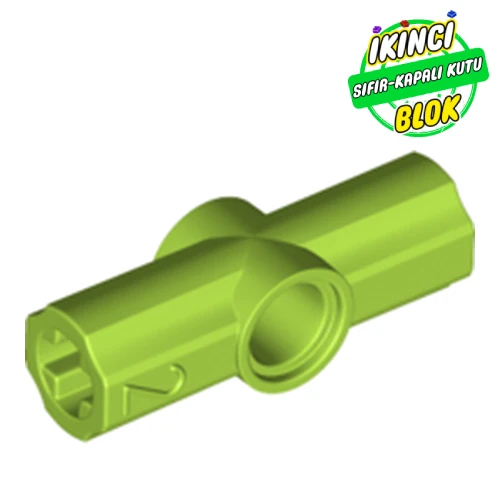 LEGO® 2 Numara Aks Bağlayıcısı Limon Yeşili Sıfır