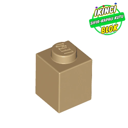 LEGO® Brick 1 x 1 Koyu Bej Sıfır