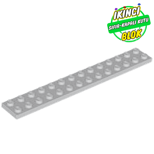 LEGO® 2 x 14 Plaka Açık Mavimsi Gri Sıfır