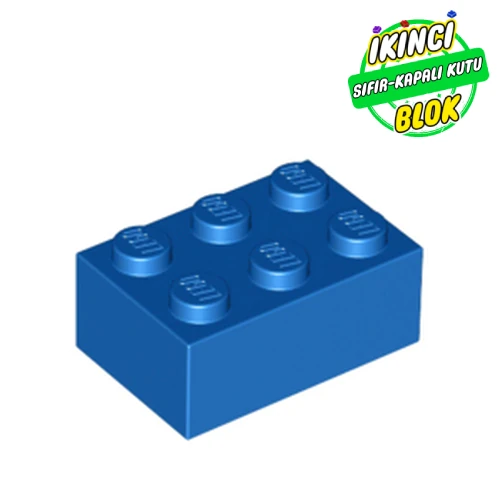 LEGO® Brick 2 x 3 Mavi Sıfır