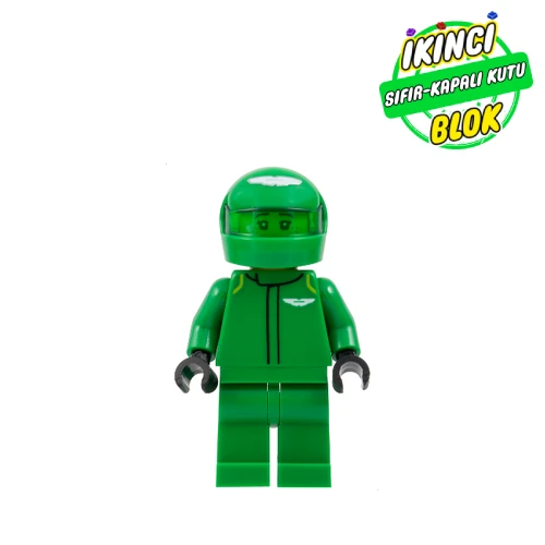 LEGO® Minifigür Aston Martin Aramco F1 Driver Sıfır sc125