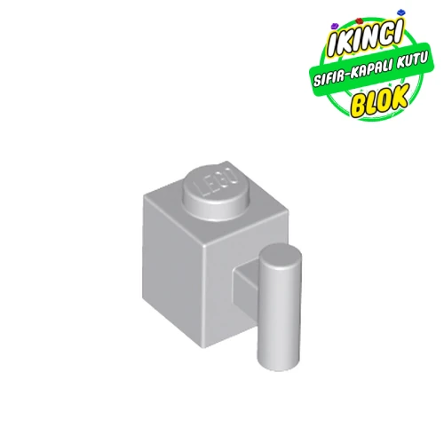 LEGO® Brick Special 1 x 1 with Handle Açık Mavimsi Gri Sıfır