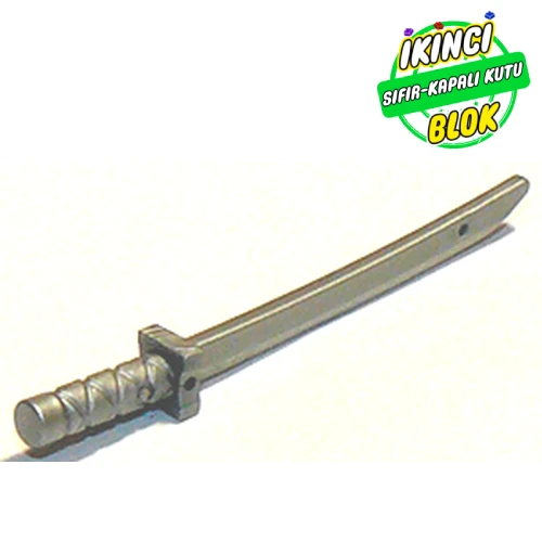 LEGO® Katana Kılıç Mat Gümüş Sıfır