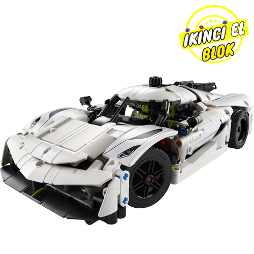 42184 LEGO® Koenigsegg Jesko Absolut White Hypercar İkinci el
