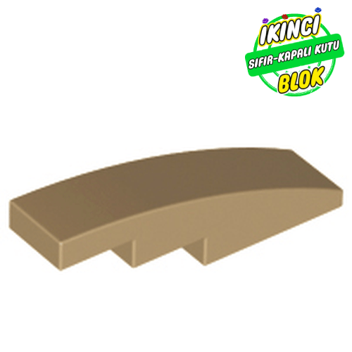 LEGO® 4 x 1 Eğimli Parça Koyu Bej Sıfır