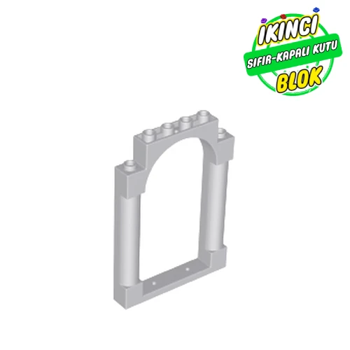 LEGO® 1 x 6 x 7 Kapı Kirişi Açık Mavimsi Gri Sıfır