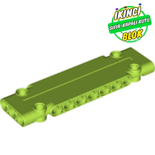 LEGO® 3 x 11 x 1 Technic Panel Limon Yeşili Sıfır