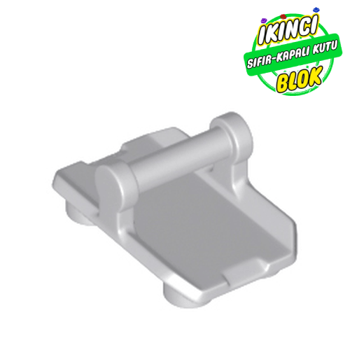 LEGO® 2 x 3 Ters Yön 4 Studlı Modifiye Plaka Bar Çubuklu Açık Mavimsi Gri Sıfır