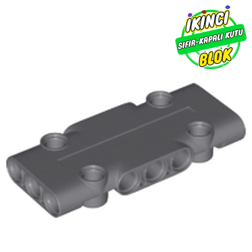 LEGO® 3 x 7 x 1 Technic Panel Koyu Mavimsi Gri Sıfır