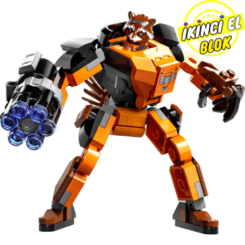 76243 LEGO® Rocket Mech Armor İkinci el