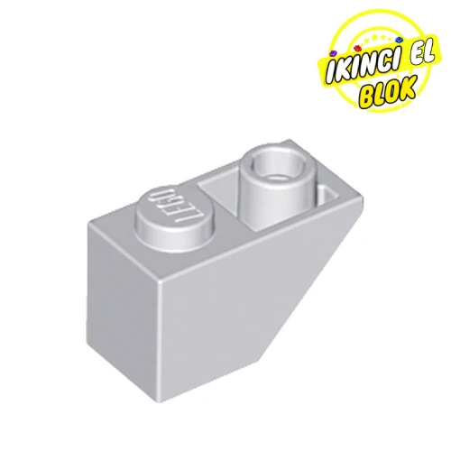 LEGO® 2 x 1 Eğimli Tuğla 45 Derece Ters Açık Mavimsi Gri Sıfır