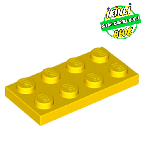 LEGO® 2 x 4 Plaka Sarı Sıfır
