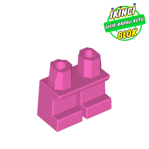 LEGO® Kısa Ayak Koyu Pembe Sıfır