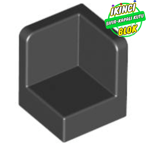 LEGO® 1 x 1 x 1 Köşe Panel Siyah Sıfır