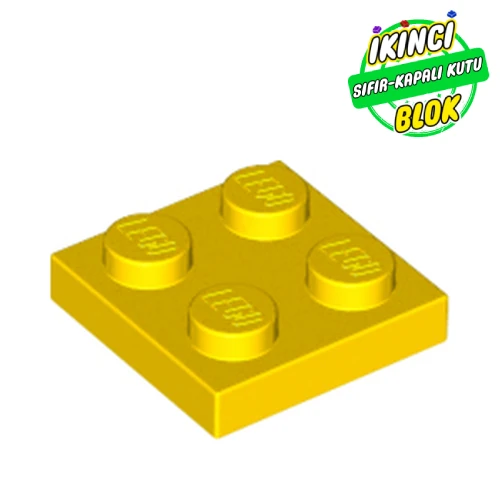 LEGO® 2 x 2 Plaka Sarı Sıfır
