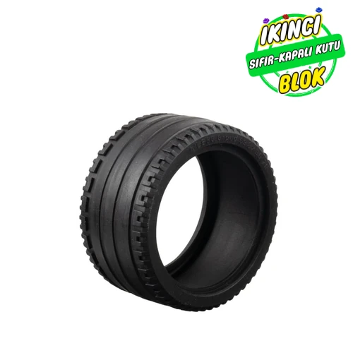 LEGO® Tyre 68.8 x 36 ZR Siyah Sıfır