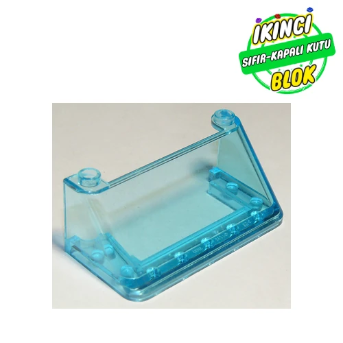 LEGO® Windscreen 3 x 6 x 2 ŞEffaf Açık Mavi Sıfır