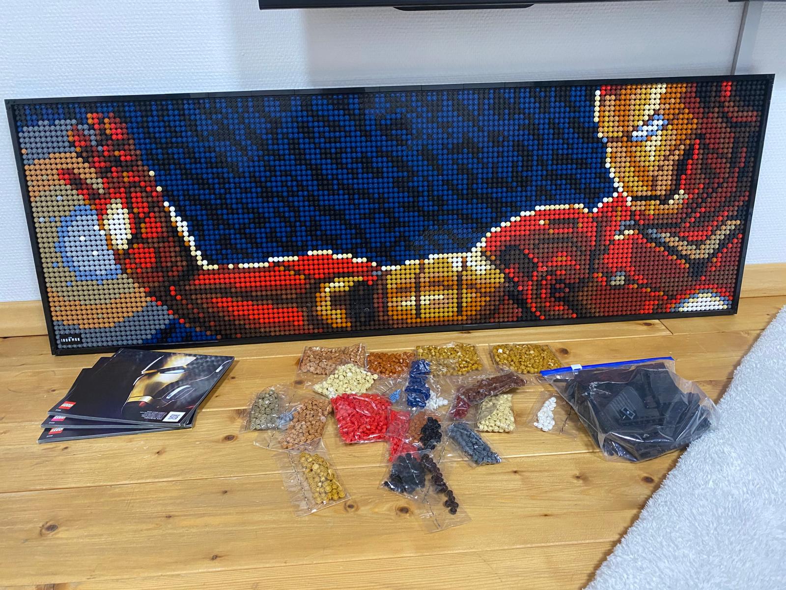 31199 LEGO® Iron Man Art İkinci el