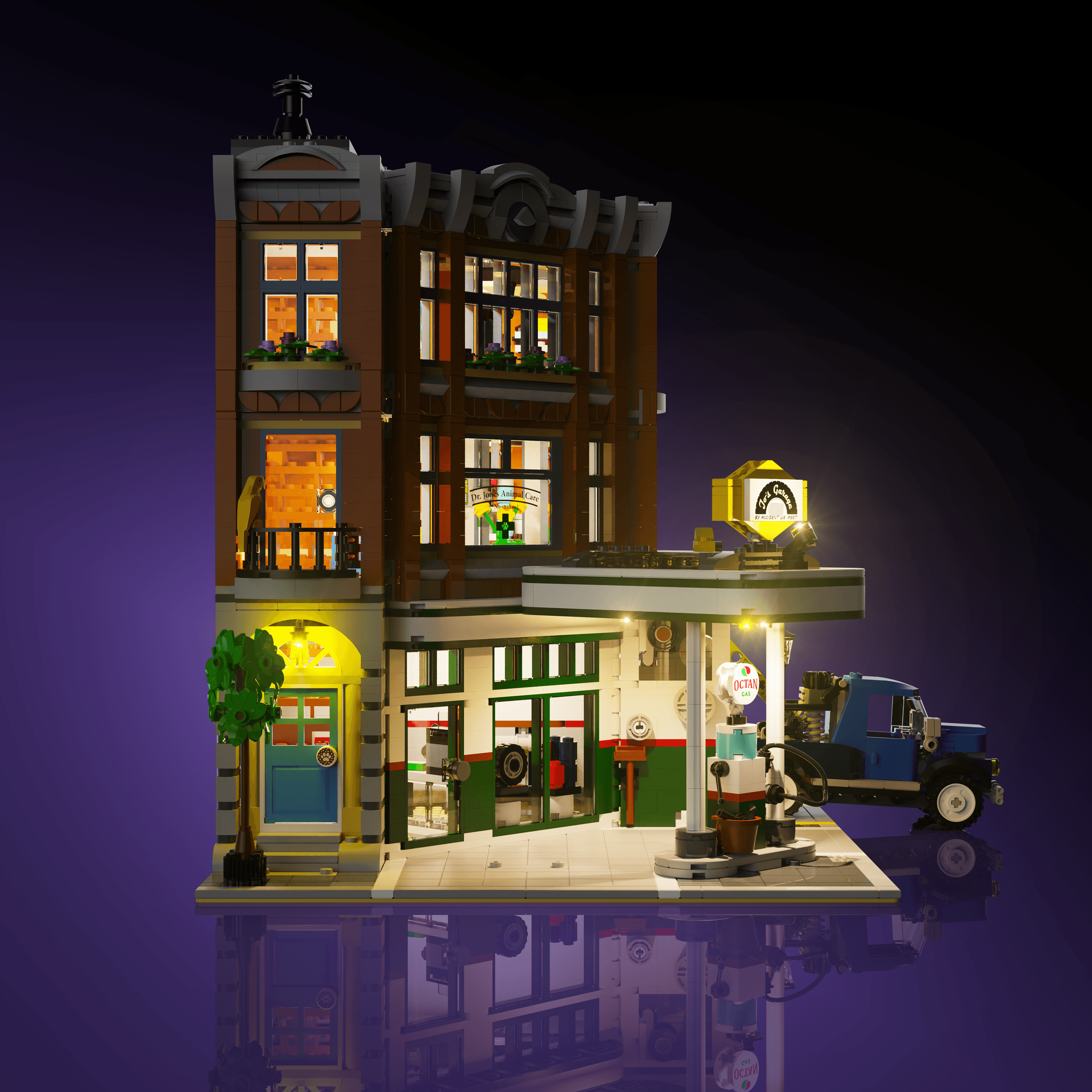 LEGO® 10264 Corner Garage Işık Kiti