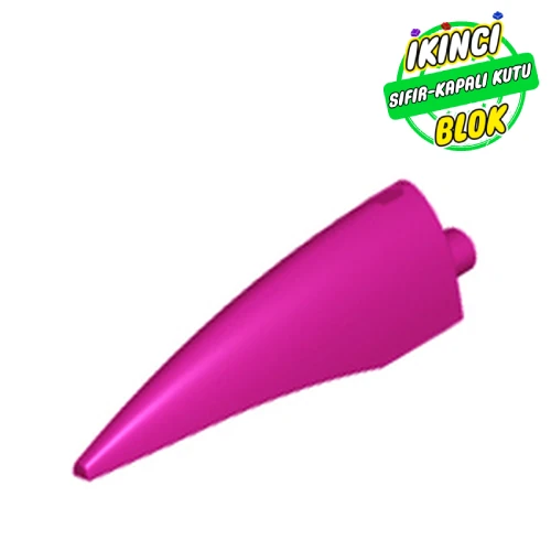 LEGO® Animal Body Part, Barb / Claw / Tooth / Talon / Horn, Large Macenta Sıfır